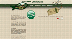 Desktop Screenshot of fishcreekcampground.com